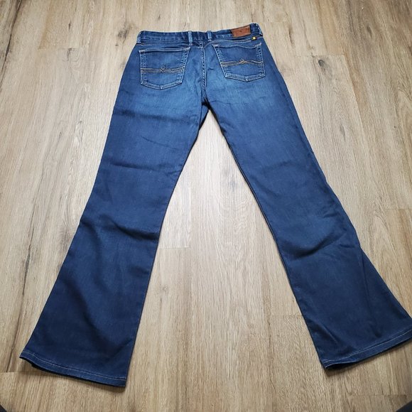 Lucky Brand The Sweet Jean Boot Cut  Women's Size 4/27 Dark Wash Mid Rise. Good - Picture 8 of 13